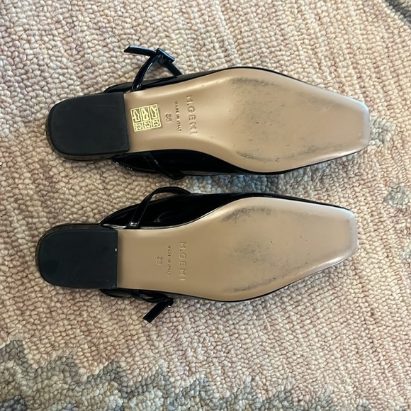 M. Gemi Debora Patent leather ballet flat Mary Jane Mules - Picture 5 of 5